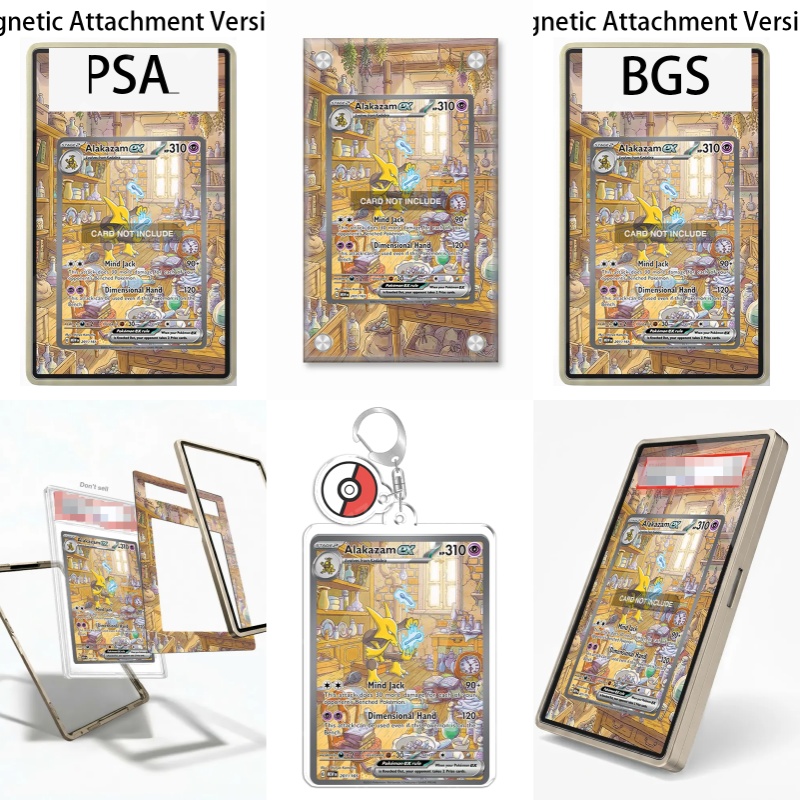 Display Case Acrylic - 포켓몬 스칼렛 바이올렛 알라카잠 EX 애니메이션