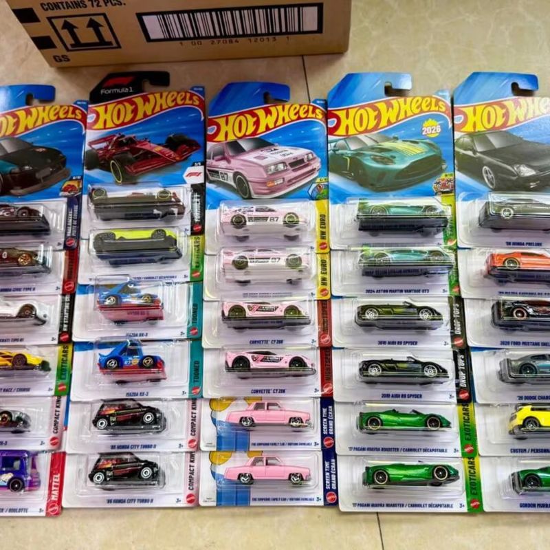 Hot Wheels Car Mainline - 새로운 핫휠 2026 F 케이스 1/64