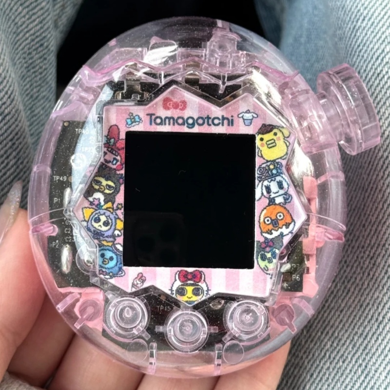 Bandai Model Tamagotchi - 타마고치 파라다이스 교체용 핑크 및 레드