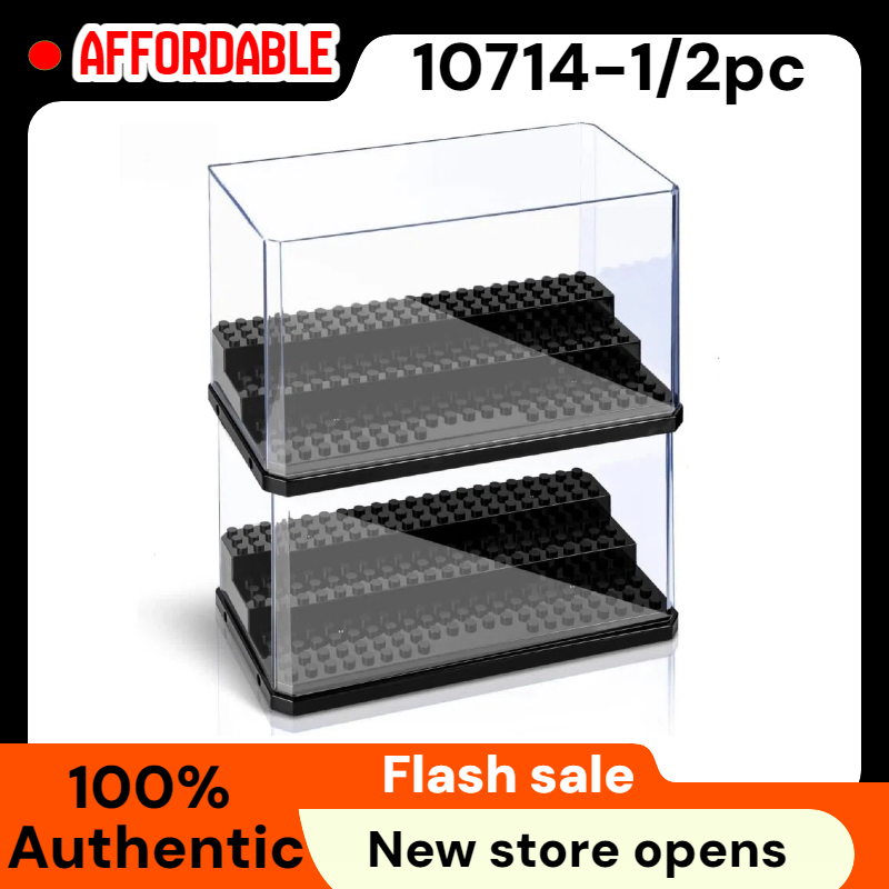 Pop Display Shelf - 미니피규어용 투명 진열장 넓은 3단 박스