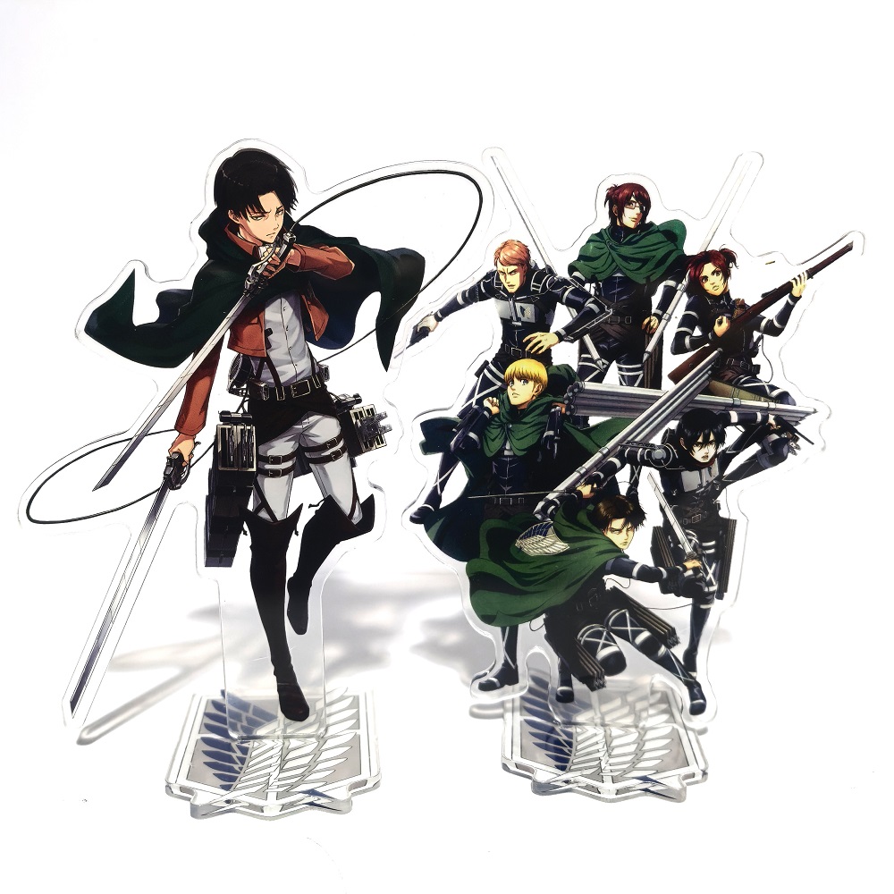 타이탄 아크릴 스탠딩 Eren Mikasa Levi E - Action Figure Stand 리뷰 및 가격