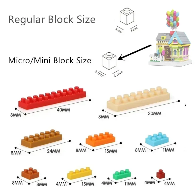 마이크로 미니 블록 풍선 플라이 하우스 친구들 스트리트 - Building Block Mini 리뷰 및 가격