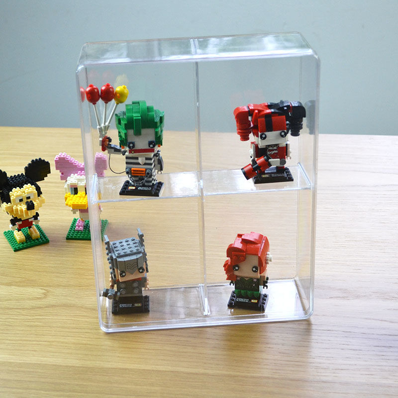 레고 피규어 보관을위한 18 그리드 아크릴 디스플레이  - Lego Minifigure Holder 리뷰 및 가격